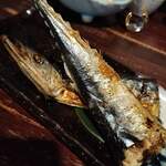 囲坊主 - 秋刀魚の塩焼き