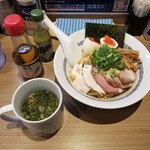 Rock’anDo - 特製 生姜油そば＋生姜スープ