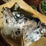 囲坊主 - 鰆の頭の酒蒸し