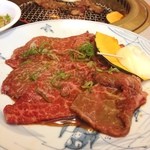 山形牛ステーキ＆焼肉 かかし - 山形牛 上ロース タレ