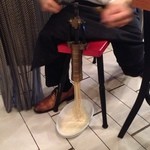 D'ORO - 13.11月　トルキオでビゴリ搾り出し中