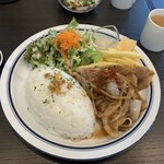 喫茶アンフィニ - 生姜焼きプレート