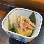 寿司処飯田 - 蟹味噌の冷奴　ナニこれ美味しい❗️（；゜０゜）