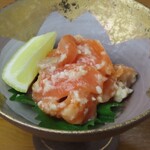 海鮮居酒屋 酒組 - サーモン塩こうじ和え