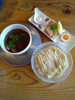 らぁ麺 めん奏心 - 特製昆布水つけそばClassiC