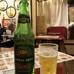 台湾料理　味王 - 台湾ビール
