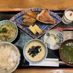 銀座 熊さわ - 麦とろご飯と焼魚膳