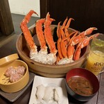 ズワイ蟹 食べ放題 かにざんまい - 