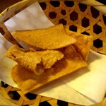 手打ち蕎麦 かね井 - 蕎麦せんべい