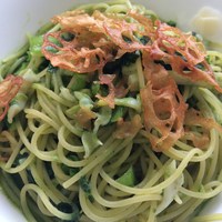 リストランテ･ヒロ チェントロ 丸ビル店 - 本日のパスタ　グリーンとれんこんのフリット