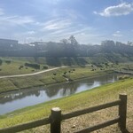 食事処 松まる - お店の前の運河