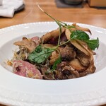 La Stalla - 浪江町の柴栄水産さんのジャコとカーボロネロのスプラウトって言ったかなたしか