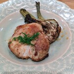 La Stalla - 以前に他店で食べたときも鶏肉という感想を残していますが、鶏肉の良いところだけを抽出したような美味しさです。人気のない食材ですがシェフは大好きで、有ったら即送ってくれだそうです。