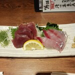 Kuramoto Izakaya Seiryuu - 刺身２点盛り７１５円