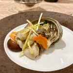 晁隆房 - ★鮑と野菜のバター炒め