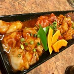 炭火焼肉　じもんじゅ - ホルモン盛り合わせ