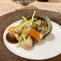 晁隆房 - ★鮑と野菜のバター炒め