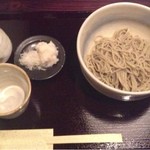 樹庵 - 辛味大根おろしそば  \1,000