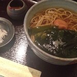 樹庵 - 梅わかめそば  \1,100