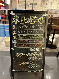 立飲みビールボーイ - 外看板