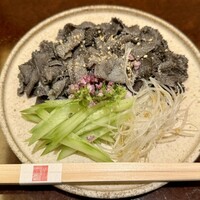 焼肉 銀座コバウ 特別室 - センマイ刺し （税込3,520）