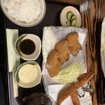 美はる - ヒレカツエビフライ定食