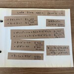 MOKU cafe - 《カフェタイムメニュー》＊カフェタイムのフードも人気の様子　＊ブランチ(9:30〜11:00)はお休み中(2023年11月現在)