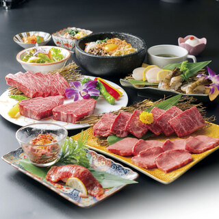 One head of Shinshu beef course recommended for entertaining or anniversaries