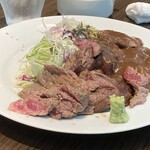 キャトルラパン - ステーキランチ(400g) ¥1,350円