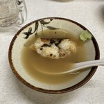 ゆたか食堂 - 焼おにぎり出汁茶漬け・・この日はうに堪能して3人お腹いっぱいで8000円弱