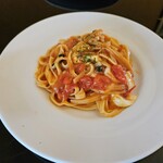 ル・パスタガーデン - 加古川生パスタ 高松味噌を使ったフレッシュトマトとモッツァレラチーズのポモドーロ