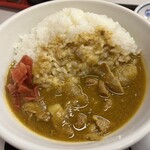 Chuuka Soba Tamiya - ラーメン＋半カレー（750円）の半カレー