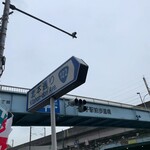 Ouji Kohi Bai Senjo Sakura Piasu - 北本通りと明治通りの交差点上に掛かる王子駅前歩道橋