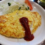 丸千葉 - オムレツ。