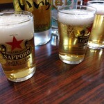 丸千葉 - 今日は3人で乾杯！