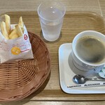 Mosubaga - フレンチフライポテトS＋ブレンドコーヒー