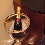 シャンパン付き