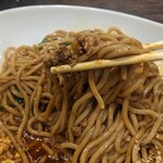 雲林坊 - 汁なし担々麺　麺アップ