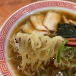 幸楽苑 - 中華そばの麺