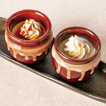 selection double pudding