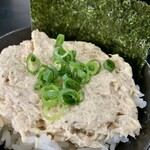 らーめん 麺の月 - ミニ鶏マヨ丼 ¥200