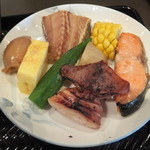 ラビスタ函館ベイ - 【2013年09月】朝食バイキングのおかずアップ①。