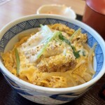 福寿庵 - ミニかつ丼
