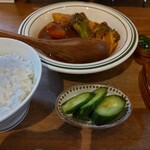 食堂 ムラッチョ - この日の日替わり定食  全景