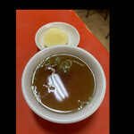 山来軒 - チャーハンのスープ　ラーメンのスープより、ほんわかやわらか　byまみこまみこ