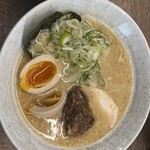 らーめん 会 神戸本店 - 味玉豚鶏節ラーメン　1000円