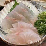 丸千葉 - たい刺身