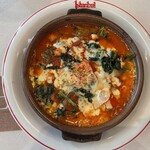 Turkish Restaurant Istanbul GINZA - 日替わりランチ ほうれん草とひよこ豆のオーブン焼き