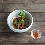 Pork hock spicy caramelized chili vinegar