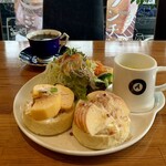 とよのcoffee - 本日のコーヒー ¥600
      イングリッシュマフィンモーニング ¥770